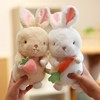 抱水果兔子公仔小兔兔毛绒，玩具可爱生日礼物，送女生儿童娃娃机玩偶