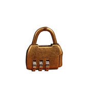 小密码锁柜子锁日记本盒子老式复古挂锁防盗家用锁头防水防锈锁具