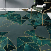 简约现代家用北欧几何长方形地毯客厅茶几垫沙发地毯卧室床边定制