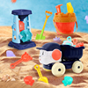 儿童沙滩玩具套装推车挖沙铲子和桶工具海边玩沙子决明子宝宝沙漏