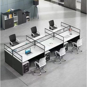 定制屏风职员办公桌椅，组合简约现代财务，教师四人位工位员工卡位桌