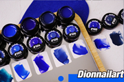 dionnailart纯色系列克莱因，蓝藏青蓝调3g罐装，不可卸光疗胶
