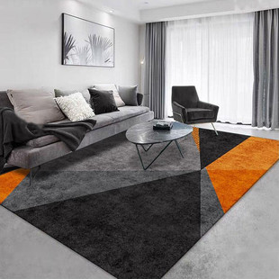 ins风北欧地毯客厅沙发，毯简约现代卧室满铺房间床边毯大面积定制