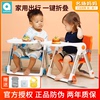 Apramo安途美宝宝餐椅婴儿吃饭餐桌椅子便携式可折叠家用儿童座椅