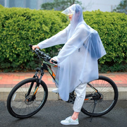 初高中学生专用骑自行车穿的雨衣女士骑行小个子单人全身2021