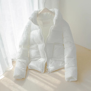 羽绒棉服女冬季2023韩版时尚，棉袄面包服短款加厚保暖棉衣外套