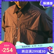 DAKYAM(达人) 2023 A/W Bowling Shirt 美式复古灯芯绒拼接衬衫男