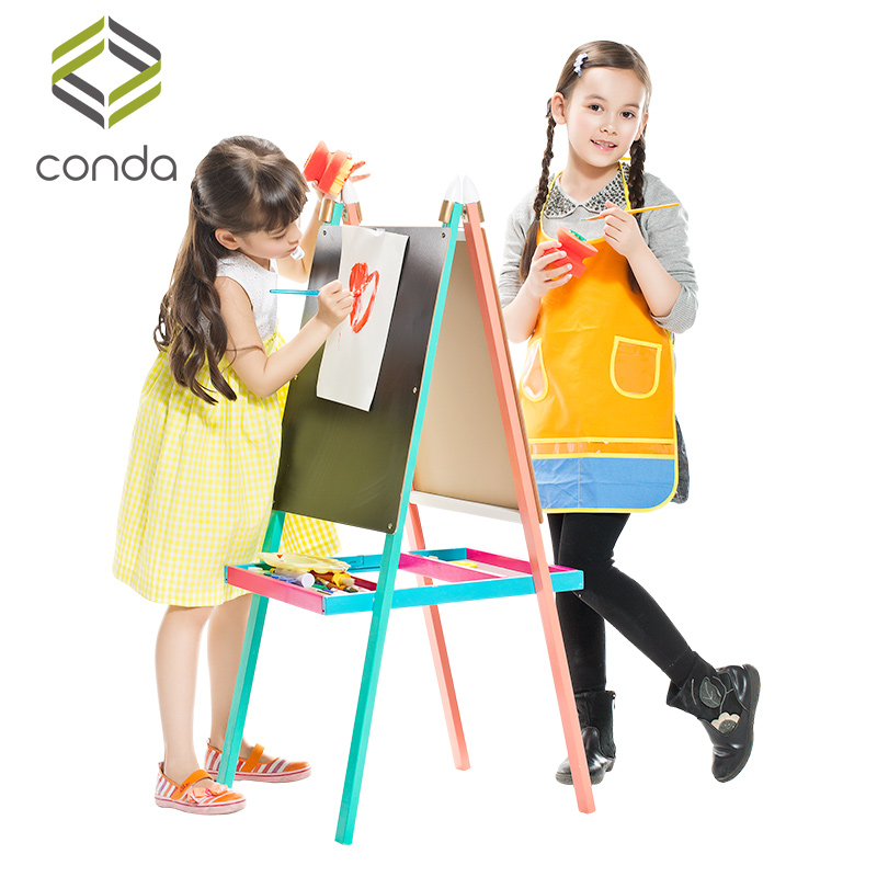 UConn kiddycolor children Drawing board WordPad Easel Scaffolding Blackboard Two-sided magnetic householdin the Toy/Childs/Puzzle/Building block/Model , Painting Supplies , Sketchpad category - from Buy2taobao.com to provide professional Taobao agent buy service