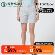 FootJoy高尔夫服装夏季女士运动裤子GOLF衣服夏季时尚短裤