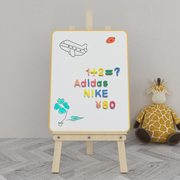 儿童磁性画板写字板支架式家用宝宝涂鸦小黑板双面可书写白板