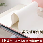 网红tpu桌面保护垫儿童写字桌布防水学习书桌垫现代简约小学