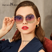 海伦凯勒眼镜潮人墨镜女个性度假太阳镜女偏光驾驶镜H8902