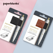 paperblanks佩兰克笔夹笔插笔环笔记本皮革磁铁吸附钢笔中性笔保护套创意文具