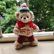 高档圣诞冬日毛衣男熊女熊挂件(熊，挂件)卡通，毛绒公仔玩具玩偶娃娃珠链