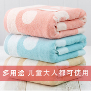 浴巾纯棉吸水夏季成人新生儿宝宝，超柔软儿童，婴儿毛巾被加厚长方形