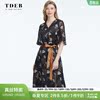 高端真丝 时尚系带 优雅花色 大牌高贵