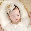 韩国时尚婴儿发带立体蕾丝公主，发饰女宝宝生日头饰新生儿头箍