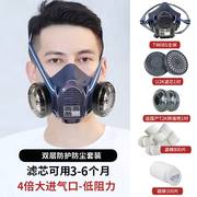 日本口罩tw08s防工业，粉尘电焊防烟喷漆防护专用呼吸tw02s面罩