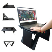 折叠笔记本支架电脑桌床上便携平板，创意办公卡片书桌桌子轻薄桌面