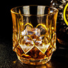 镀金水晶玻璃大号四方杯威士忌，杯洋酒杯，水杯烈酒啤酒杯子