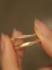 s925纯银戒指镀金小众高级轻奢莫比乌斯环情侣，对戒男女一对送女友