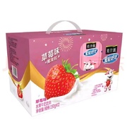新货可口可乐草莓味果粒奶优牛奶饮品250克*12盒新品多省