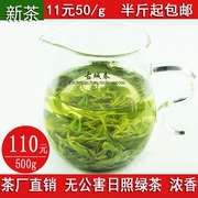 日照绿茶2024新茶春茶板栗浓香型一级炒青500克散装自产自销
