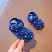 夏季一岁宝宝凉鞋3-6到12个月，婴儿鞋子夏婴幼儿步前软底学步鞋女8