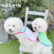 日本宠物服装夏季冷感，衣服犬猫通用中小型狗狗，速干夜光衣