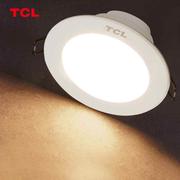 TCL照明led筒灯孔灯客厅吊顶天花灯嵌入式筒灯过道射灯家用筒灯