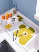 厨房台面沥水垫吸水速干硅藻泥保护垫子灶台水槽刷洗碗防烫置物垫