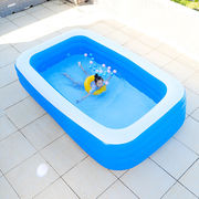 AEY户外游泳池超大戏水池加厚充气家庭通用3.88m三层