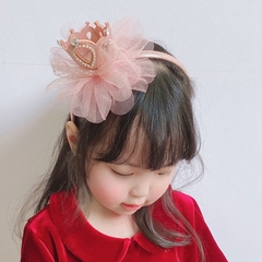 韩国进口公主儿童发箍发夹子