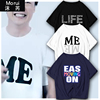 陈奕迅EASON's LIFE演唱会同款歌迷纪念短袖t恤衫男女纯棉上衣服
