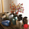 花瓶麦穗摆件装饰客厅插花假花陶，瓷瓶种花盆，简约现代2021陶瓷