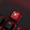 漫威电影视周边复仇者，联盟蜘蛛侠机械键盘锌铝合金属，浮雕键帽键石