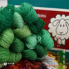 英国进口appletons细羊毛线100%羊毛刺绣线绿色系四