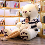 抱抱熊玩偶公仔泰迪熊猫布娃娃抱枕，送女孩可爱毛绒，玩具熊大熊(熊大熊)大号