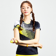 可莱安韩国羽毛球服夏季男女透气速干情侣短袖队服运动服套装