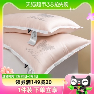 蚕丝枕护颈椎枕头枕芯家用酒店高级软枕单只装48*74cm