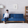 多功能折叠实木沙发床1.8米布艺简约北欧小户型客厅布沙发可折叠