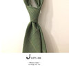 7公分绿色棉麻纯色休闲英伦文艺复古潮 领带  商务上班结婚领带