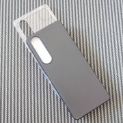 适用索尼SONY Xperia 1 V手机壳保护套全包透明硅胶磨砂保护壳防刮摔软壳简约