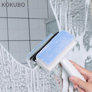 日本进口KOKUBO玻璃清洁刷浴室瓷砖刮水器双面擦窗器家用镜面清洗