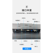 55寸4K监控显示器显示屏55寸工业液晶hdmi高清监视器安防专用屏