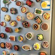 3d立体仿真食物冰箱贴创意大食玩磁性贴磁铁吸铁石一套冰箱装饰品