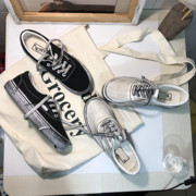 韩国ulzzang复古手绘帆布女权志龙同款原宿学生平底脏鞋做旧白鞋