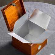 福鼎白茶散装包装盒空礼盒，生普洱古树红茶白毫，银针礼盒半斤一斤装