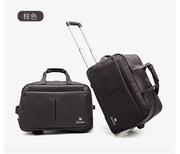 拉杆包男女学生折叠行李包袋大容量，防水布手提旅行箱包202426寸