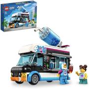 欧美LEGO乐高 60384 城市企鹅泥泞货车卡车积木玩具